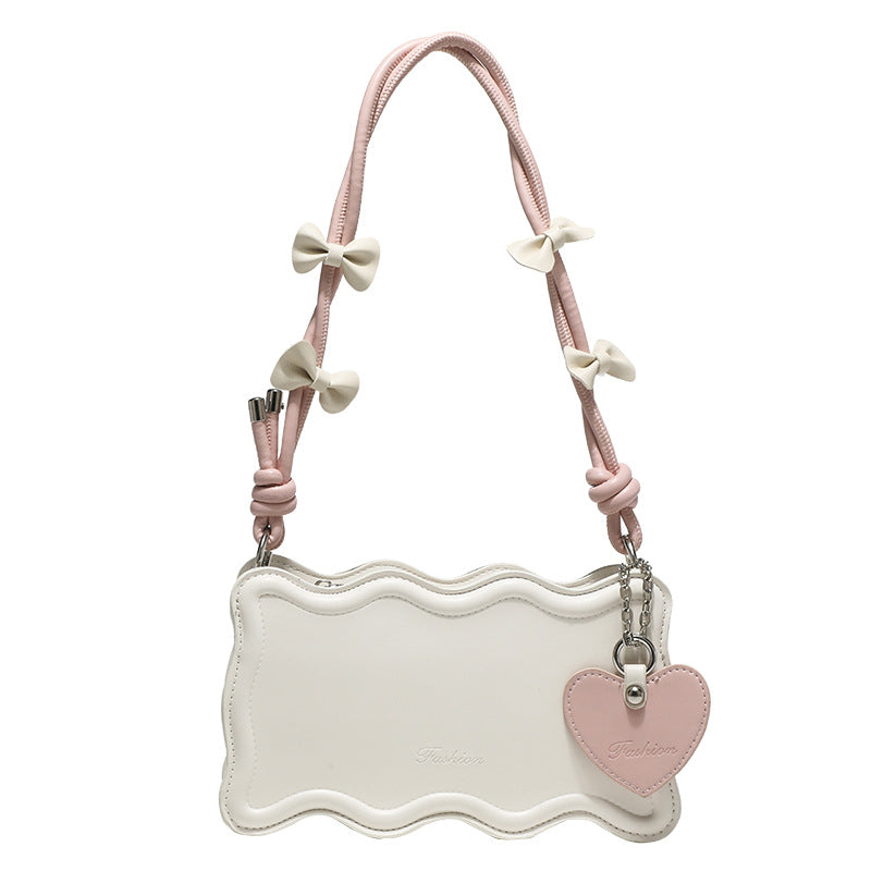 Ladies mini handbag with creative wave pattern and playful pendant-https://detail.1688.com/offer/730768476501.html-Calm Wears-Lilac-nothing-Calm Wears