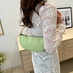 Minimalist Half-Moon Crossbody Bag