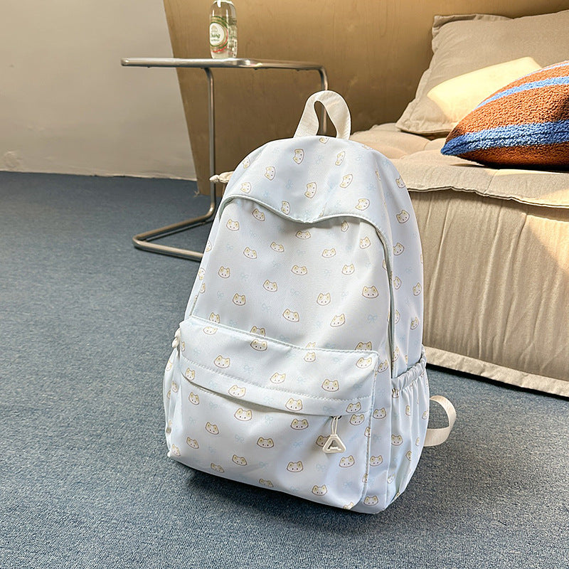 Cute Cat-Themed Backpack