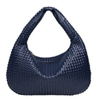Woven Leather Shoulder Bag