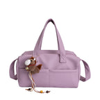 Versatile Leather Mini Handheld Bag