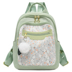 Floral Patterned Casual Backpack