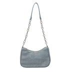Vintage-Inspired Denim Hobo Bag