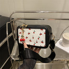 Fun Cherry Print Crossbody Bag