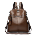 Multifunctional Vintage-Inspired Backpack