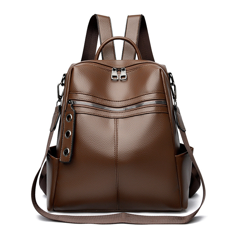 Multifunctional Vintage-Inspired Backpack
