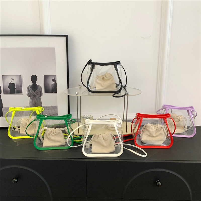 Transparent Mini Bucket Bag