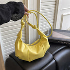 Stylish Leather Hobo Handbag