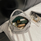Shoulder bag with padded inner compartments