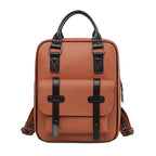Structured Leather Backpack Calm Wears