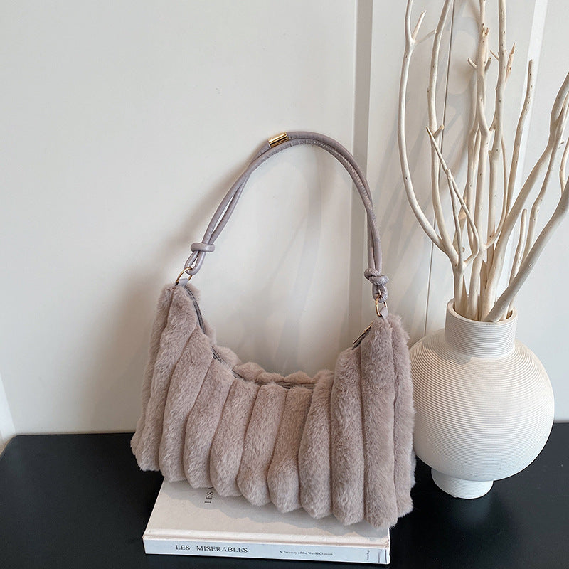 WoPlush Texture Evening Handbag