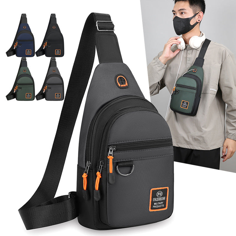 Military-Inspired Versatile Sling Bag