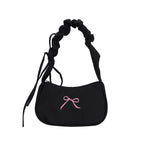 WoElegant Bow-Embellished Crossbody Bag