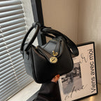 Structured Leather Handbag