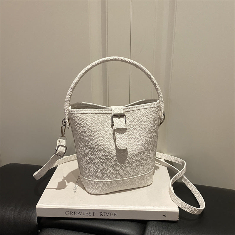 Women stylish Bucket Bag-https://detail.1688.com/offer/1044999983373.html-Calm Wears-White-nothing-Calm Wears