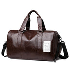 Premium Leather Duffel Bag