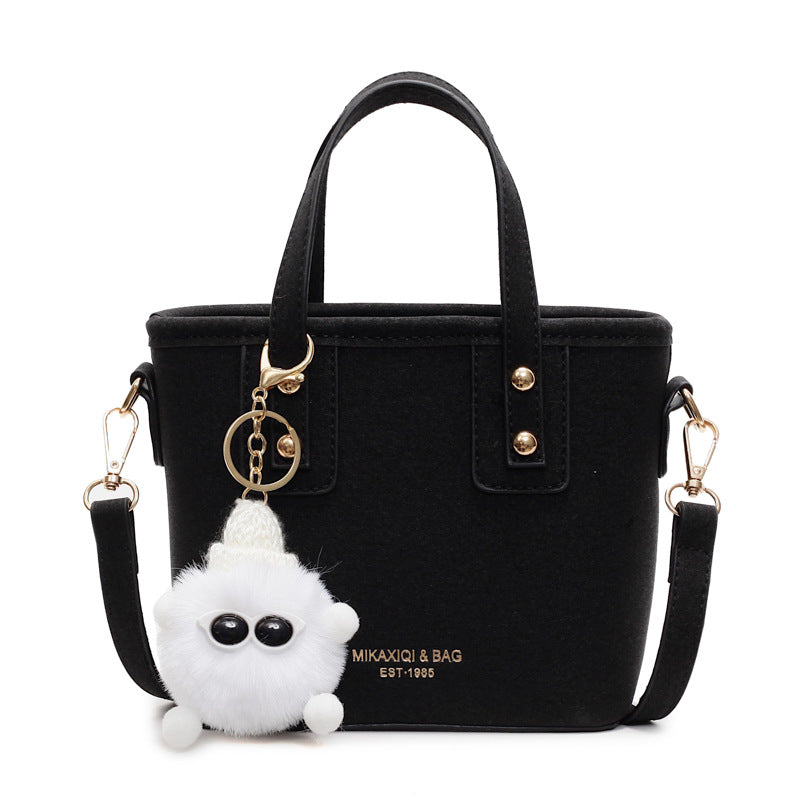 Women’s mini bag with detachable plush pendant-https://detail.1688.com/offer/859216339056.html-Calm Wears-Black-Size: no pendants-Calm Wears