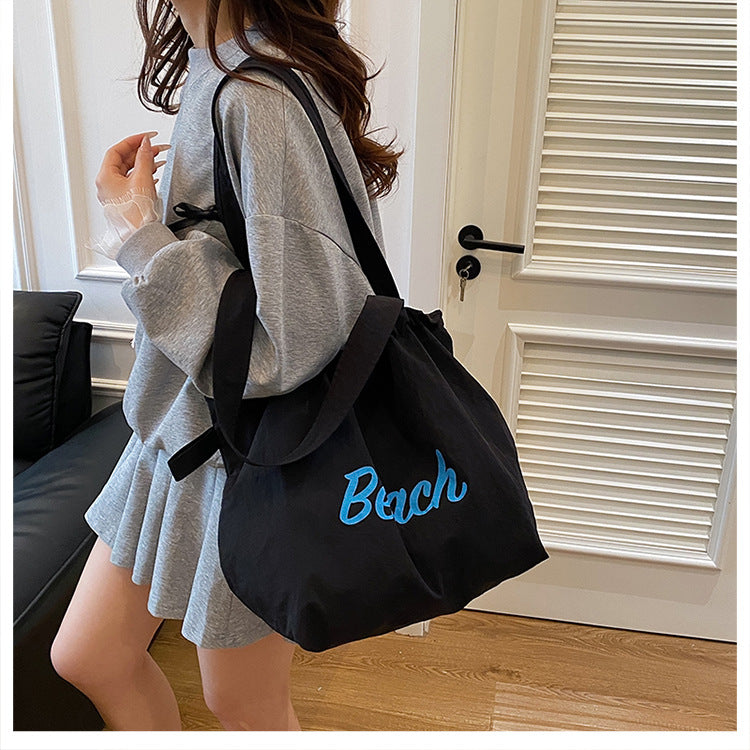 Spacious Canvas Tote Bag