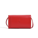 Ladies elegant clutch bag with minimalist accents