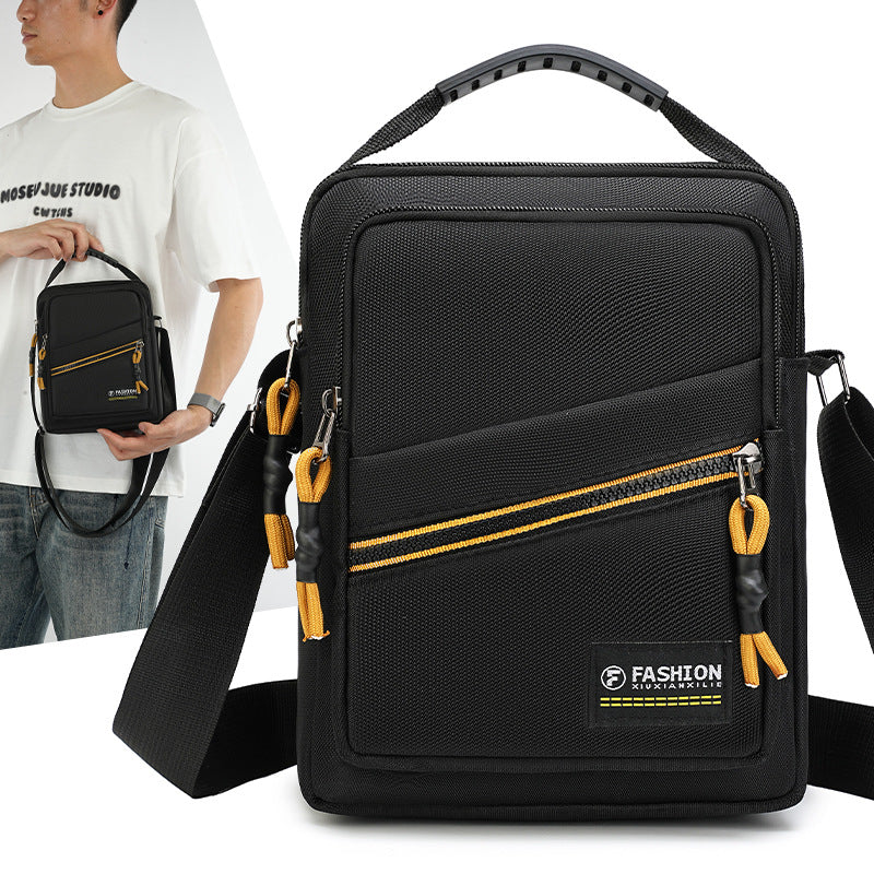 Versatile Multi-Compartment Messenger Bag