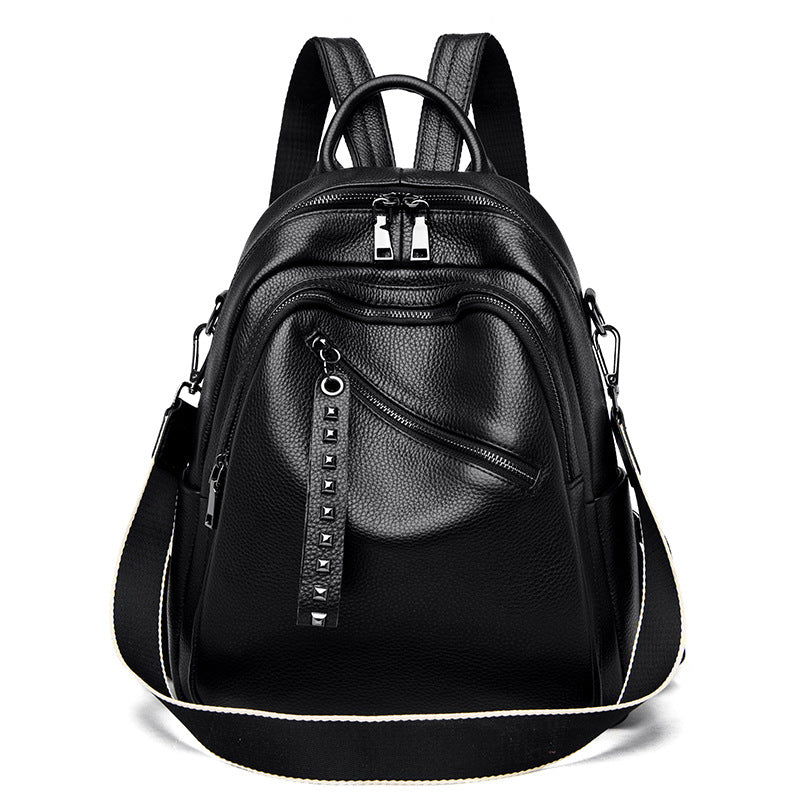 Stylish and Versatile Leather Backpack