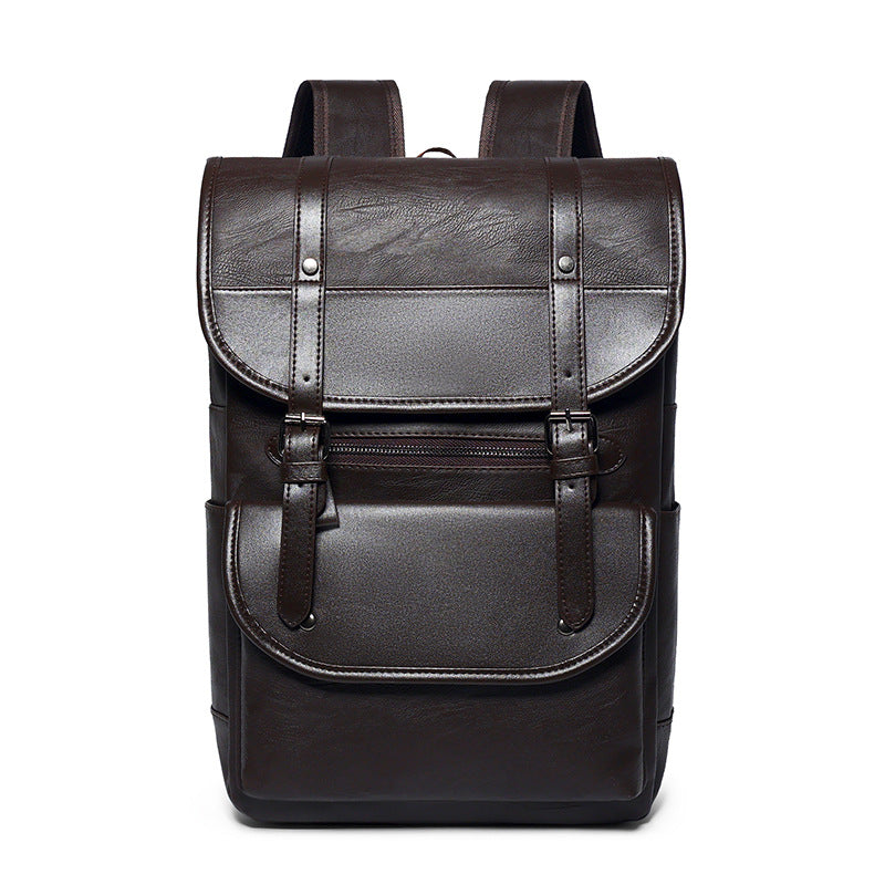 Versatile Leather Backpack