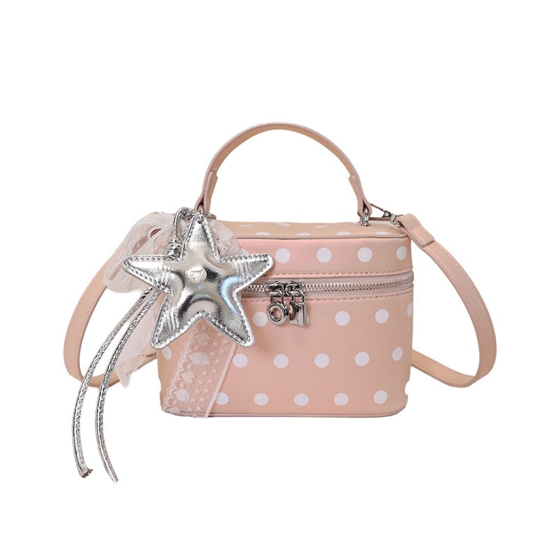 Women's mini handbag with playful design and elegant accents-https://detail.1688.com/offer/1050161318452.html-Calm Wears-Rosa-nothing-Calm Wears