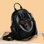 Premium Leather Travel Backpack