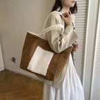 Women’s tote bag made of high-quality material and exclusive design-https://detail.1688.com/offer/1030506824155.html-Calm Wears-Khaki-nothing-Calm Wears