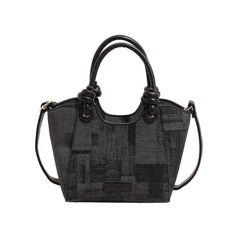 Women's Mini Handbag with Fashionable Star Keychain