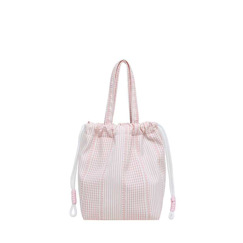 WoDrawstring Utility Tote Bag