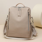 Textured Multi-Pocket Backpack
