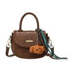 Women's mini handbag with playful detail and high-quality faux leather