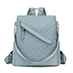 Elegant Textured Leather Backpack