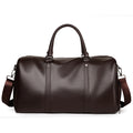 Elegant Leather Weekender Bag