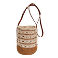 Ladies crocheted shoulder bag with fashionable drawstring-https://detail.1688.com/offer/1046006069849.html-Calm Wears-Beige-nothing-Calm Wears