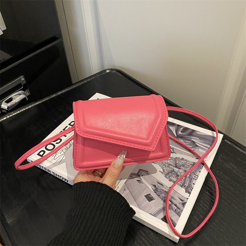 Women's mini handbag with elegant clasp closure technique-https://detail.1688.com/offer/1049365446908.html-Calm Wears-Rosa-nothing-Calm Wears