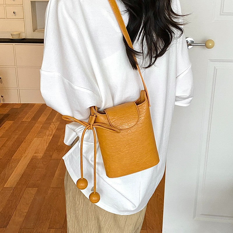 WoModern Textured Mini Crossbody Bag
