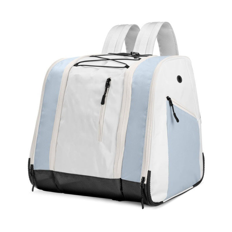 Multifunctional outdoor backpack with insulating compartments and ergonomic design