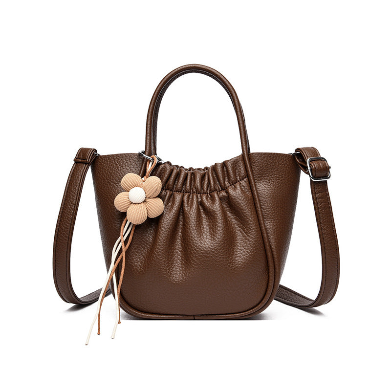 Chic Faux Leather Handbag