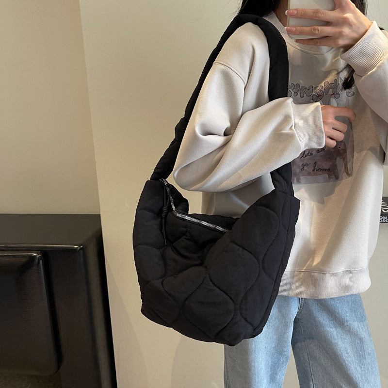 Quilted Fashion Hobo Bag Calm Wears