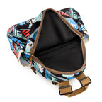 Trendy Graphic Print Backpack