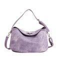 Stylish Vintage Suede Hobo Bag