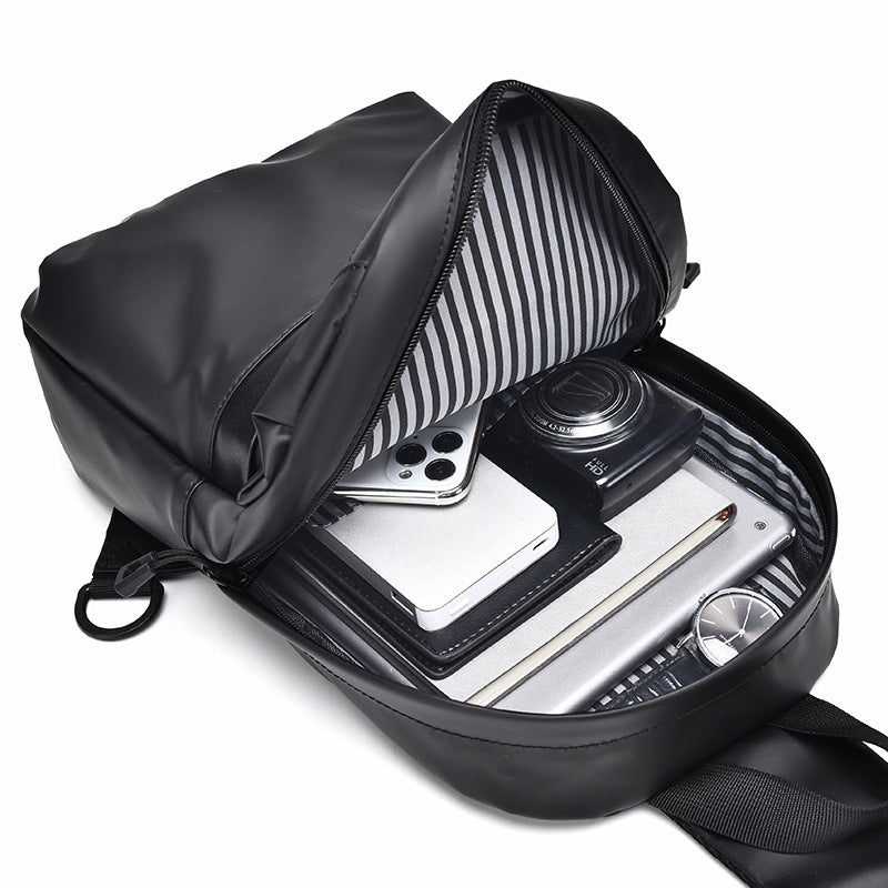 Lightweight Water-Resistant Sling Backpack Calm Wears