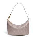 Textured Braided Handbag