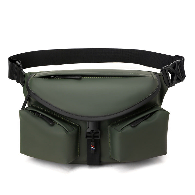 Adjustable Multi-Pocket Sling Bag