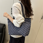 Women's stylish tote bag with fashionable pattern-https://detail.1688.com/offer/931550100460.html-Calm Wears-Black-nothing-Calm Wears