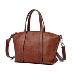 Textured Leather Handbag