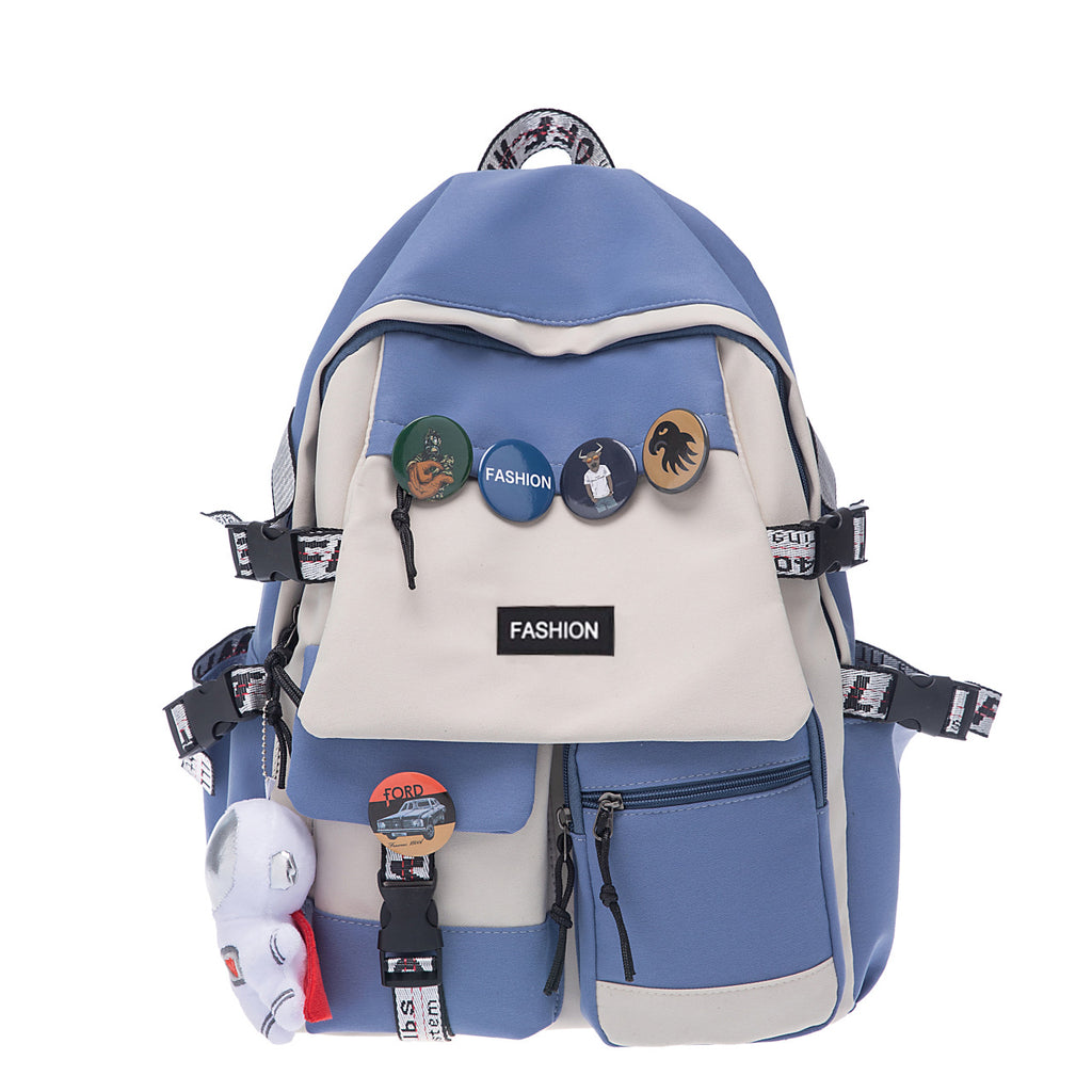 More modern backpack with versatile compartments and creative applications