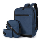 Versatile Multi-Compartment  Backpack Set